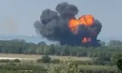 Yalova'da F16 uçağı kaza kırıma uğradı, pilot kurtuldu