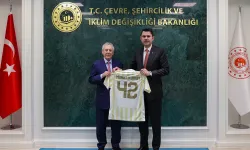 Bakan Kurum, Aziz Yıldırım'ı kabul etti