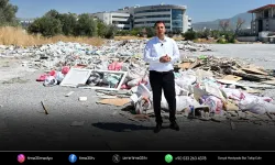 Bornova’da kaçak molozla topyekün mücadele