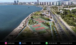 Bostanlı’daki iki padel kortunda sona doğru