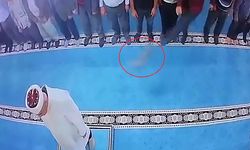 Camide kediye tekme atan kişi gözaltına alındı