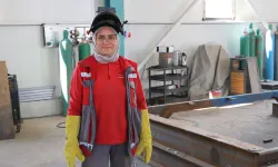 Kader usta, 30 yıldır kaynakçılık yapıyor