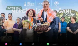 Karaburun’un nergis üretimine büyük destek