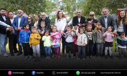 Karşıyaka’da miniklere özel yeni park açıldı