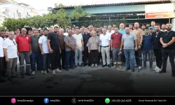 Asuman Şen şantiyelerde çalışanlarla buluştu