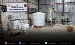 İzmir’de 5 bin 100 litre etil alkol ele geçirildi