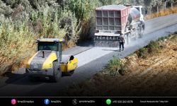 Başkan Yetişkin’den üreticilere asfalt desteği