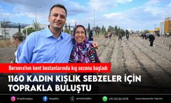 Bornova’nın kent bostanlarında kış sezonu başladı