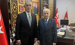 Bahçeli, TFF Başkanı Hacıosmanoğlu'nu kabul etti