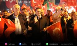 Torbalı'da binlerce kişi Cumhuriyet Yürüyüşü'nde buluştu