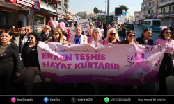 Buca’da kadınlar farkındalık için yürüdü