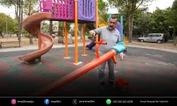 Gaziemir’in parklarında bakım ve yenileme çalışması