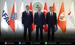 Eyyüp Kadir İnan ve Cemil Tugay, İçişleri Bakanı Çiftçi’yi ziyaret etti
