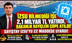 İZSU Bilmediği İşe 2,1 Milyar TL Yatırdı, Bakanlık Rayiçleri Çöpe Atıldı!