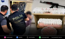 İzmir'de 59 bin 300 sentetik hap ele geçirildi