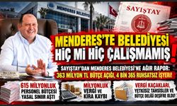 Menderes’te 363 Milyon TL Bütçe Açığı, 4 Bin 365 Ruhsatsız İşyeri!