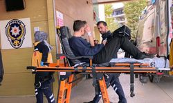 Motosiklet tamiri sırasında feci kaza: Parmağı koptu