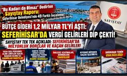 Bütçe Gideri 1,2 Milyar TL’yi Aştı: Seferihisar'da Vergi Gelirleri Dip Çekti!