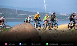 Çeşme'de bisiklet şöleni: 10 ülkeden 809 sporcu yarıştı
