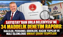 Sayıştay’dan Urla Belediyesi’ne 34 Maddelik Denetim Raporu