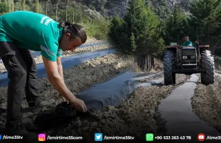 Kuşadası, Adabahçe’de kış hazırlıkları başladı