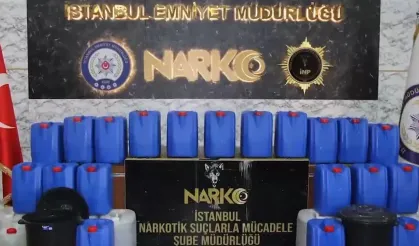 İstanbul'da zehir tacirlerine operasyon