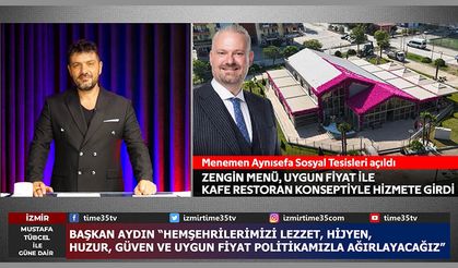 Menemen'de zengin menü, uygun fiyat 'Aynısefa Sosyal Tesisleri' açıldı