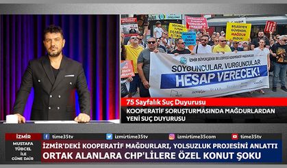 İzmir'deki kooperatif mağdurları yolsuzluk projesinin detaylarını anlattılar