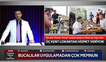 Buca'da yüzler gülüyor 'Askıda Yemek' ve  "Sporium Yüzme Kursu'