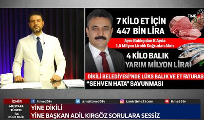 4 Kilo Balık Yarım Milyon Lira! Dikili Belediyesi’nde Skandal Alım İddiası