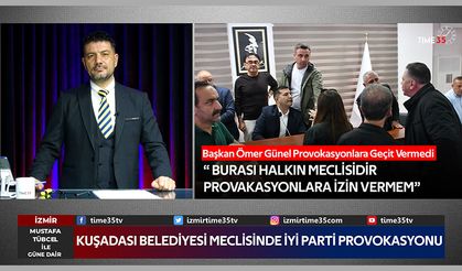 Kuşadası Belediyesi Meclisinde İyi Parti Provokasyonu