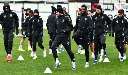 Beşiktaş, Göztepe maçının hazırlıklarına başladı