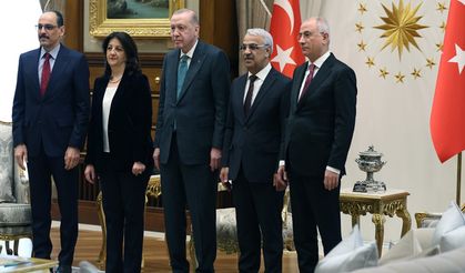 Erdoğan, DEM Parti heyetini kabul etti