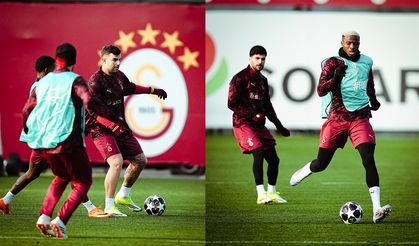 Galatasaray, Juventus maçı hazırlıklarını sürdürdü