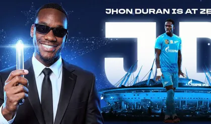 Zenit, Jhon Duran'ı resmi olarak açıkladı