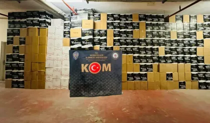 Bursa’da 6 milyon makaron ele geçirildi