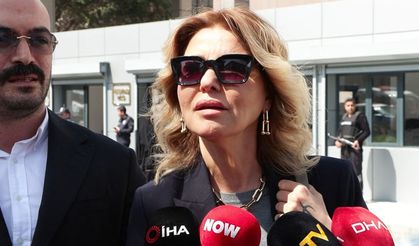 Gülben Ergen ifade vermek için adliyeye geldi