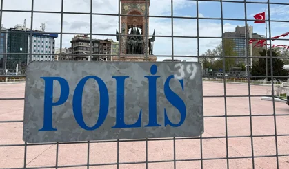 Taksim'de 1 Mayıs hazırlıkları sürüyor