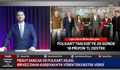 Folkart’tan Karşıyaka’ya "Süper" Moral: Ligde Kalın, Primi Alın!