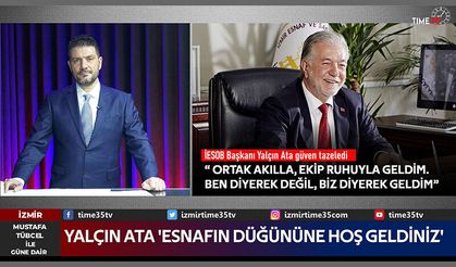 İzmir’de Esnafın Zirvesi Değişmedi: Yalçın Ata Tek Liste ile Kazandı
