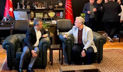 Mansur Yavaş’tan Özgür Özel’e ziyaret