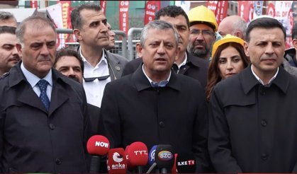 Özel Kadıköy’de 1 Mayıs kutlamalarına katıldı