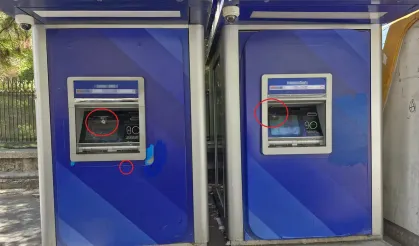 Diyarbakır’da bir bankaya ait 2 ATM kurşunlandı