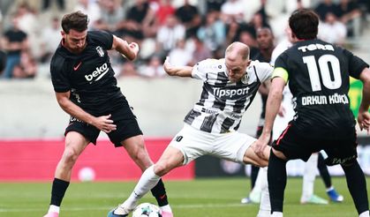 Beşiktaş deplasmanda avantajı kaptı