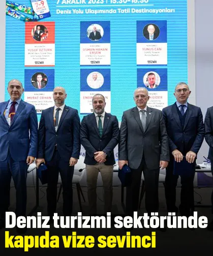 Deniz turizmi sektöründe kapıda vize sevinci