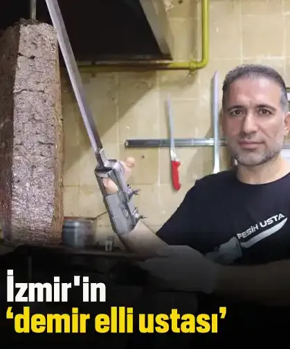 İzmir'in "demir elli ustası"