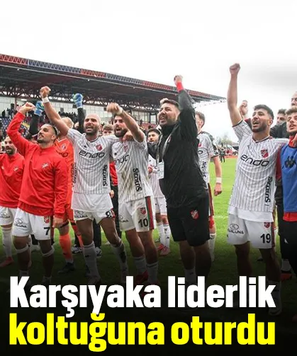 Karşıyaka liderlik koltuğuna oturdu