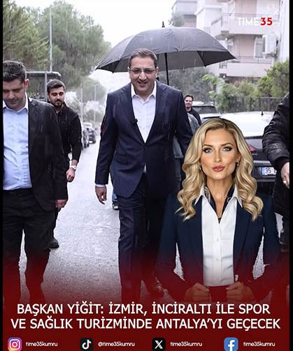 Başkan Yiğit: İzmir, İnciraltı İle Spor Ve Sağlık Turizminde Antalya’yı Geçecek