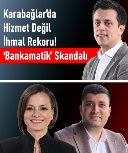 Karabağlar’da Hizmet Değil İhmal Rekoru! ‘Bankamatik’ Skandalı