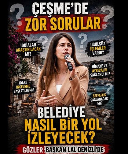Çeşme Belediyesi Tarihinin En Dikkat Çekici İddia Dosyalarından Biriyle Karşı Karşıya
